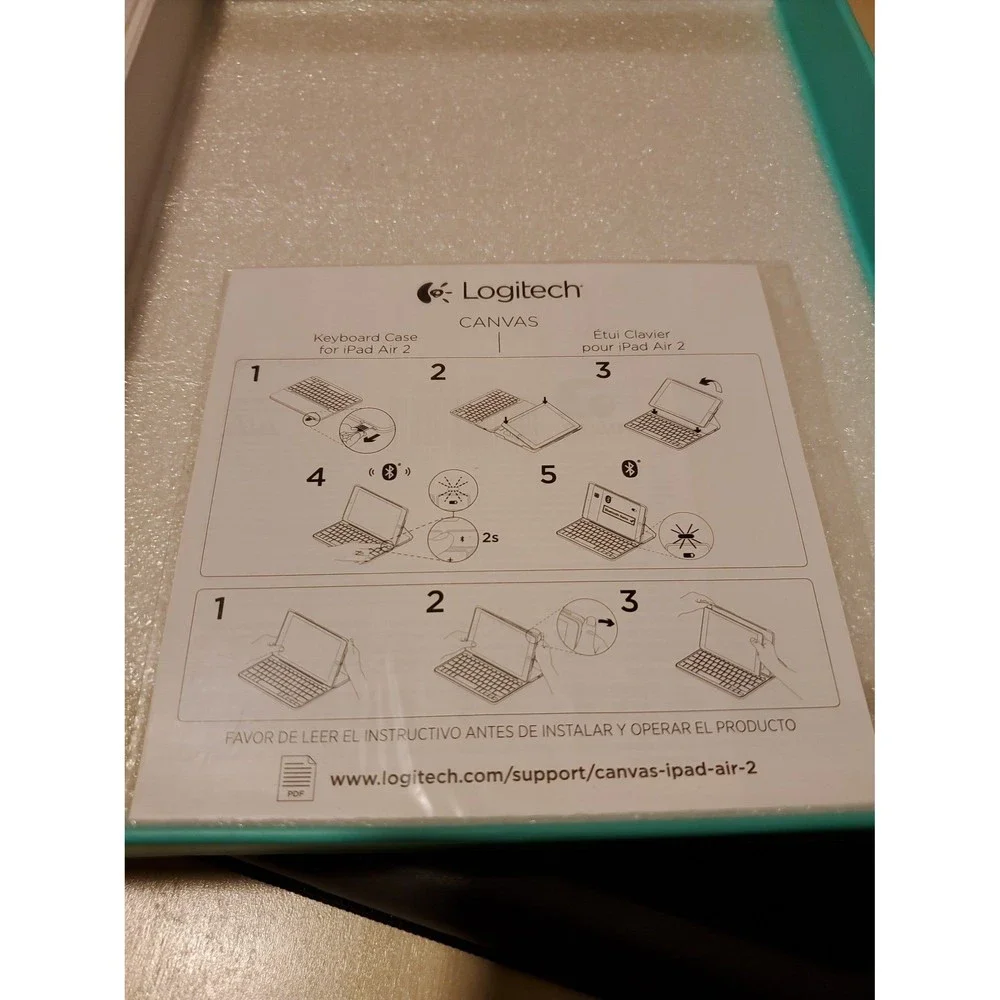 iPad Air 2 canvas keyboard case